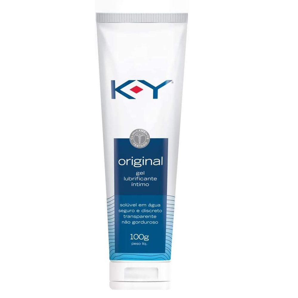 KY Original Lubrificante Íntimo Em Gel A Base D’água 100g