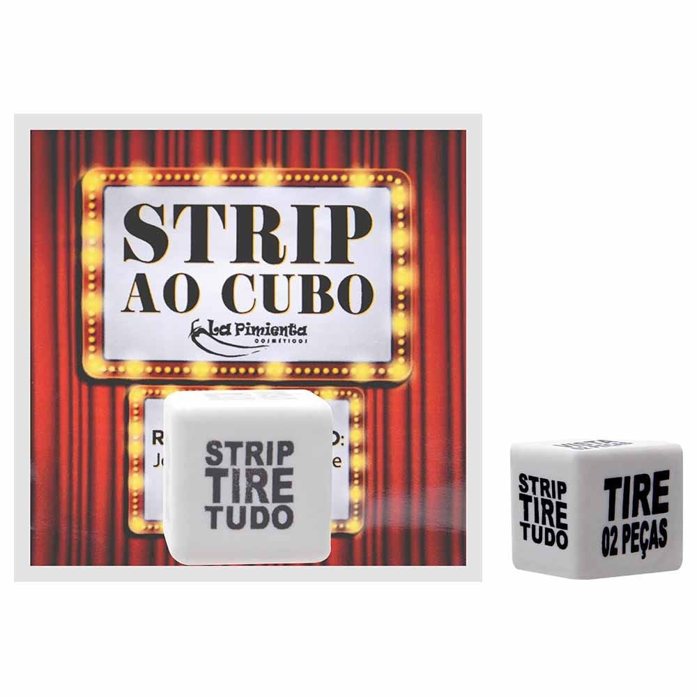 Jogo Dadinho Strip Ao Cubo La Pimienta - 7748