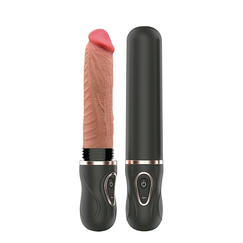 Máquina do Sexo Portátil com Ondulações vai e vem - Max Wave - 1450