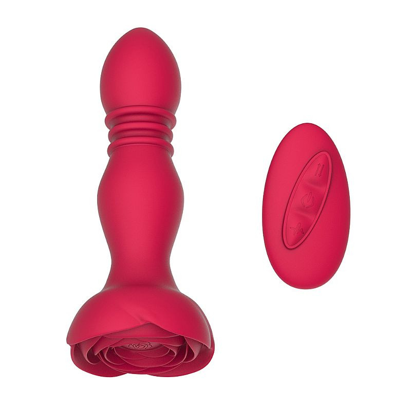 Plug Anal com Vai e Vem / com Controle Remoto - 7561