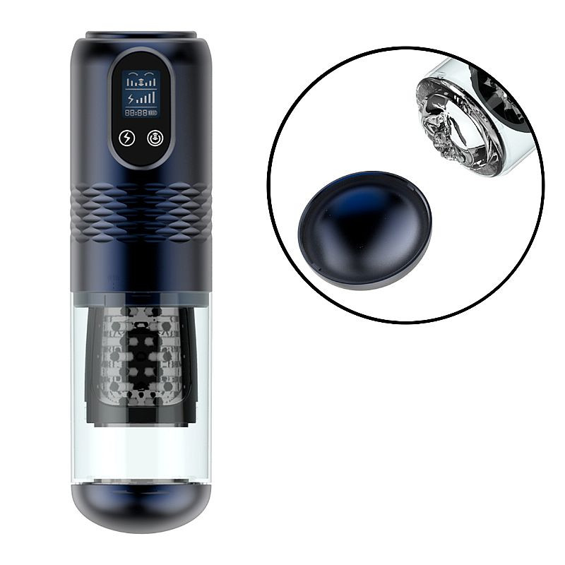 Masturbador Lanterna Vai e Vem com Tela de LCD - 8190