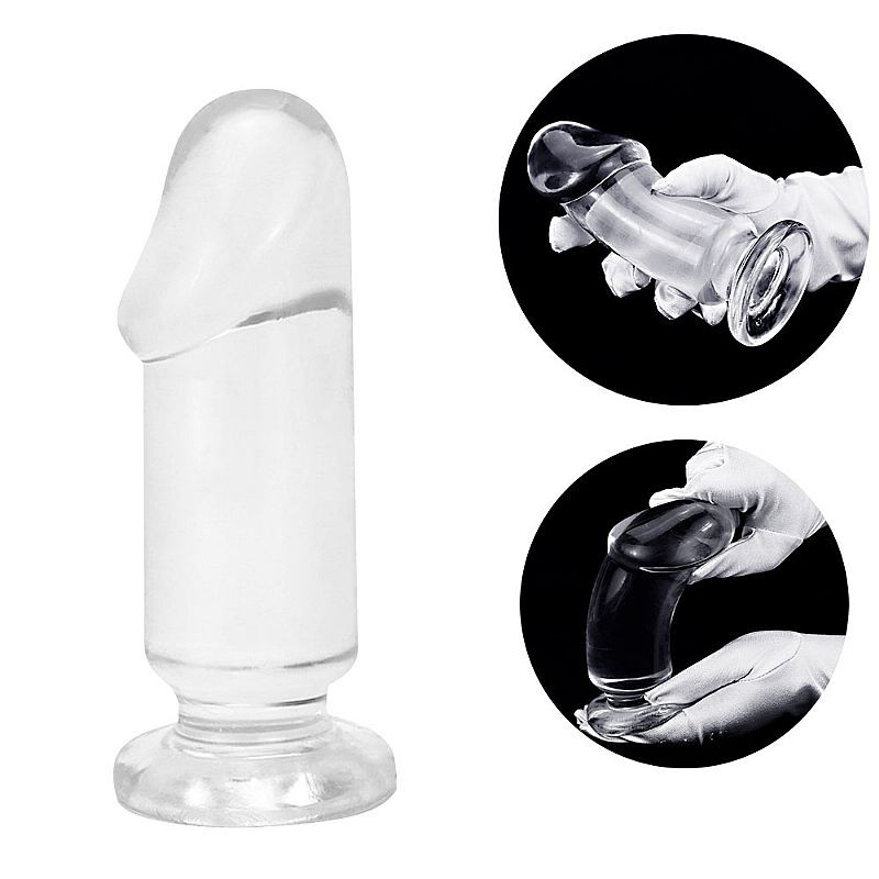 Plug Anal de Silicone - 16,5 x 5,2 cm - 8098
