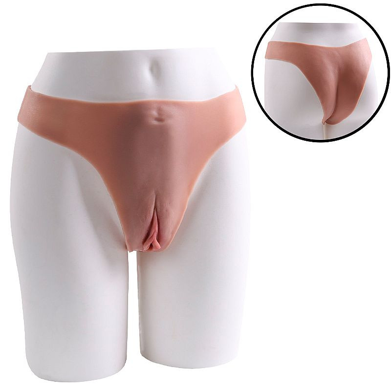 Cinta Formato Calcinha com Vagina Penetrável - 8328