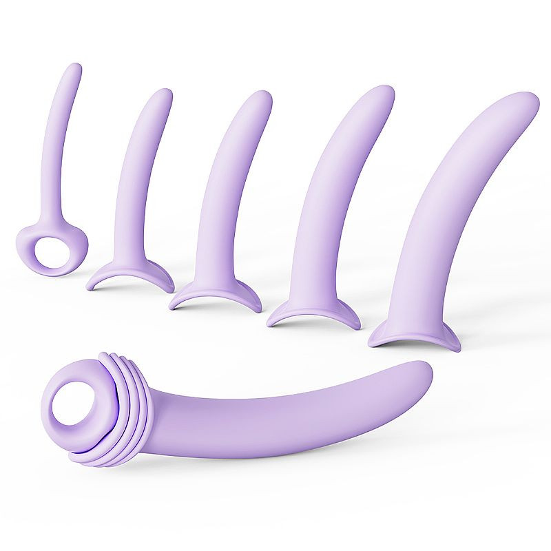 Kit - Dilatador Vaginal Curvado com 5 Tamanhos - Renew - S-Hande - 8350