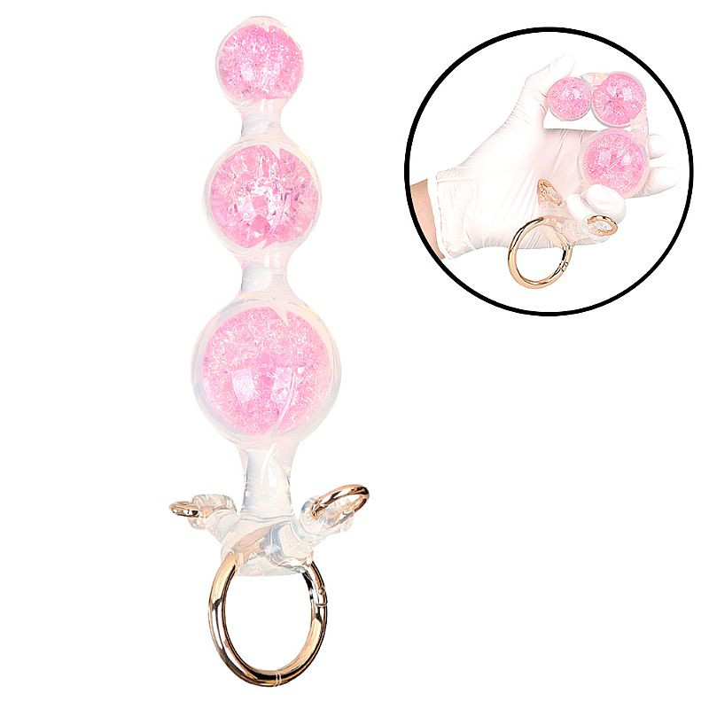 Plug Anal em Silicone Escalonado - 21,8 x 5,2 cm - 8084