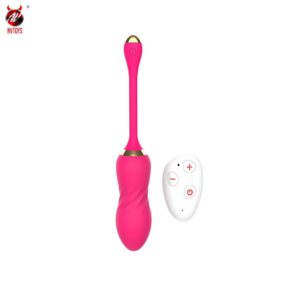 Cápsula vibratória com controle remoto recarregável - NV TOYS - 9801