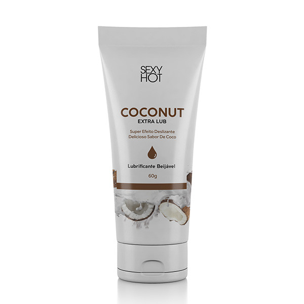 Extra Lub - Lubrificante Extra Deslizante - Coconut - 513