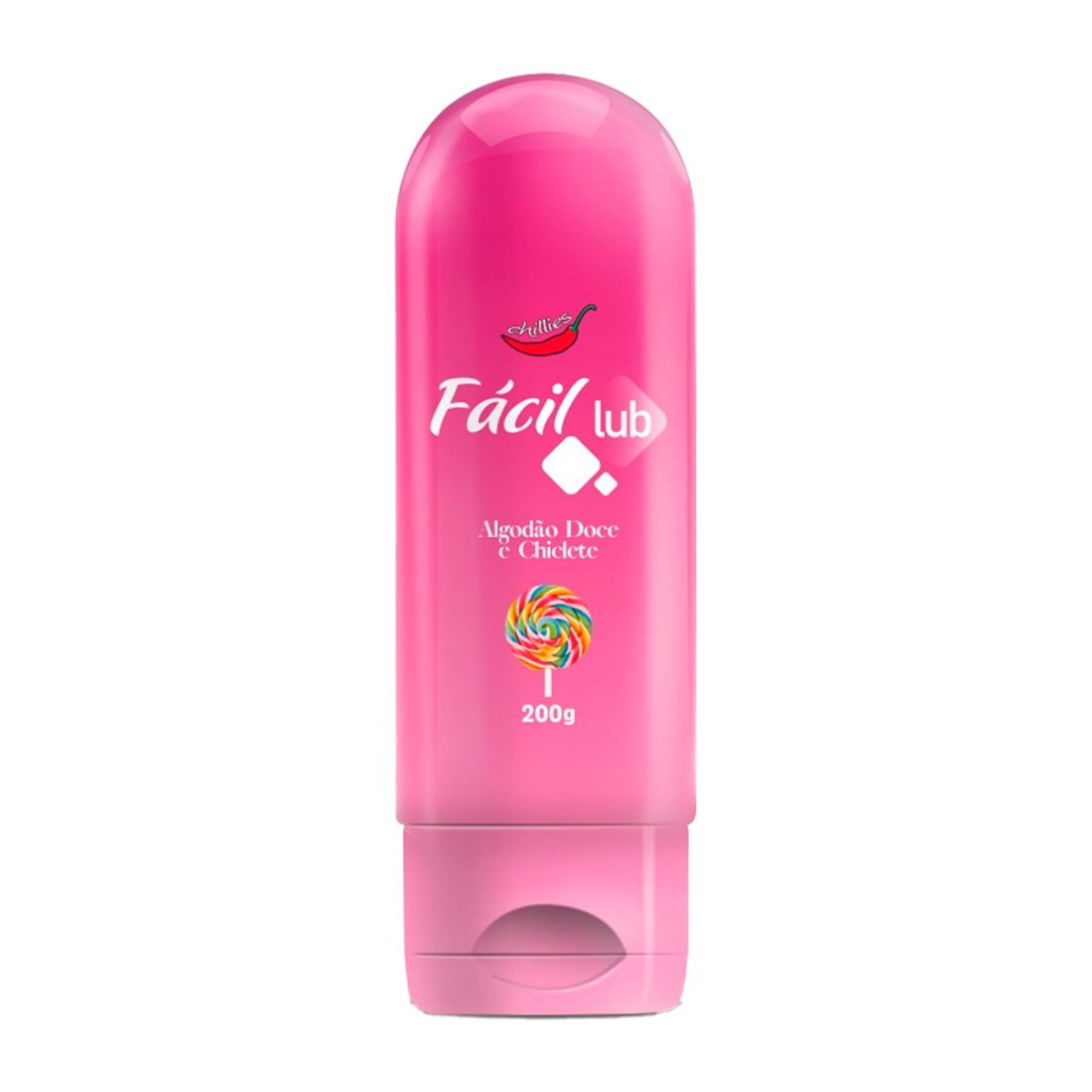 Fácil Lub Gel Lubrificante Íntimo 200g Chillies - 8040
