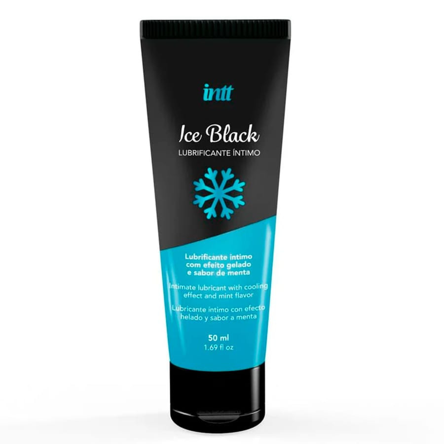 Ice Black Lubrificante A Base De Água Sabor Menta 50ml Intt - 7259