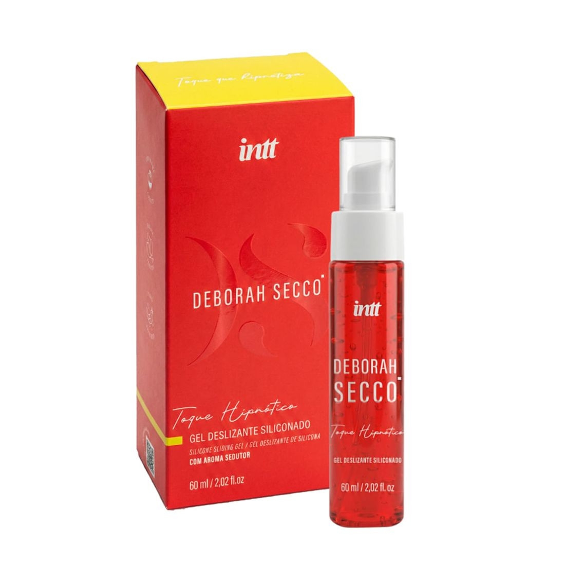 Toque Hipnótico Gel Deslizante Siliconado Linha Deborah Secco 60ml Intt - 8007