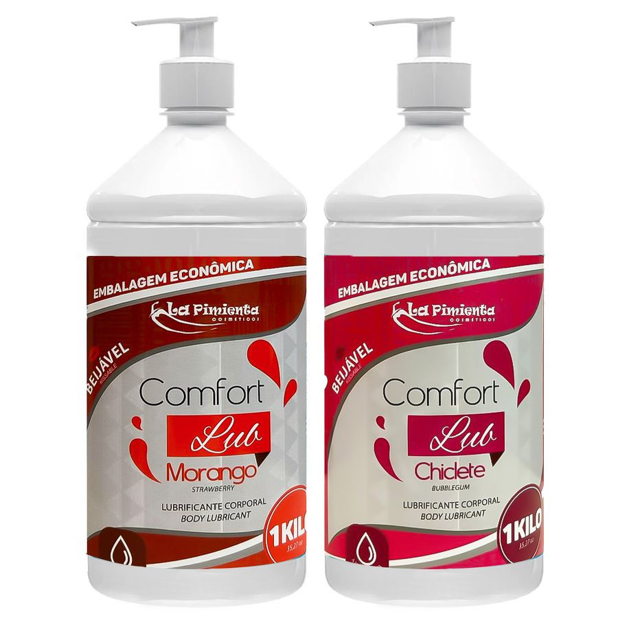 Comfort Lub Lubrificante Íntimo Beijável 1kg La Pimienta