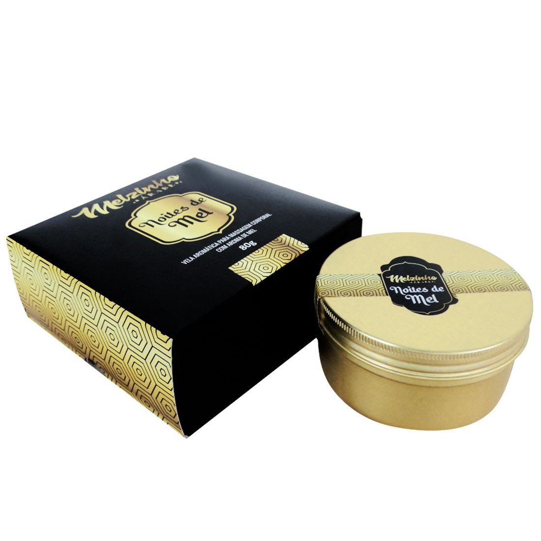 Melzinho Arabe Noites de Mel Vela Aromática Para Massagem Corporal 80g Chillies Melzinho Arabe Noites de Mel Vela Aromátic - 8043