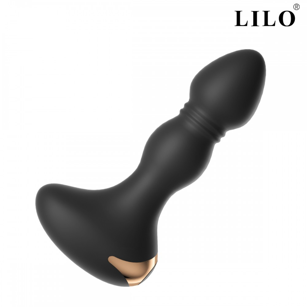 Plug Anal Silicone Recarregável 10 modos Vibração - 110
