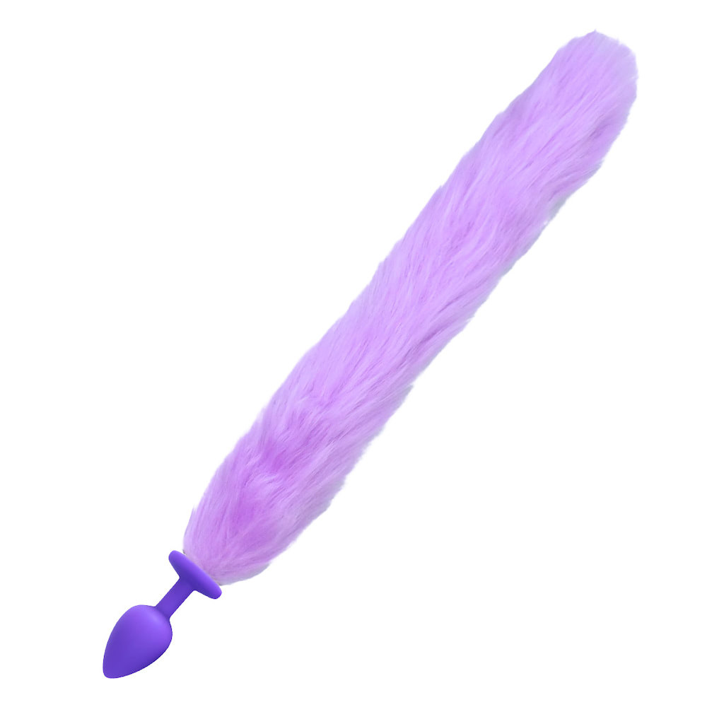 Plug Anal Silicone com Rabo Raposa - Tamanho P - 8230