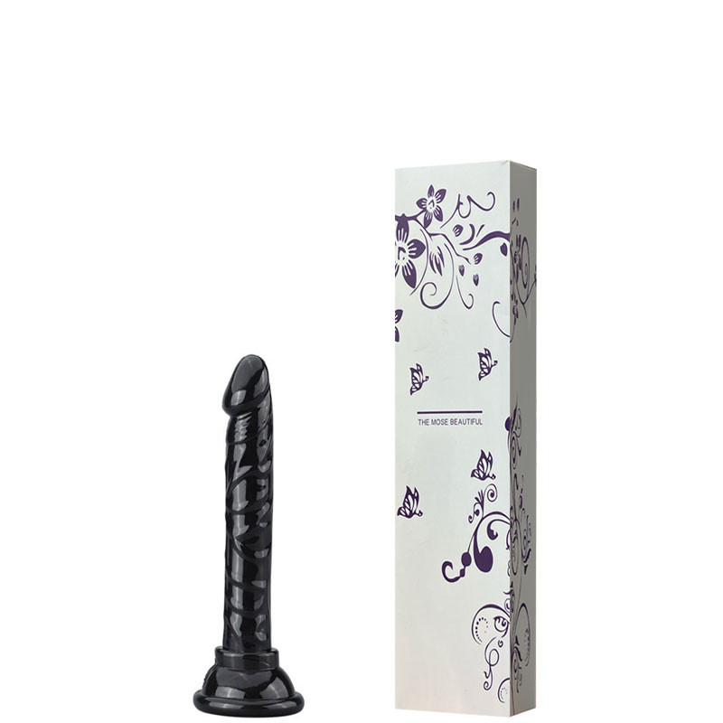 Pênis Realístico 14cm com Veias Salientes, Glande e Ventosa - 6696