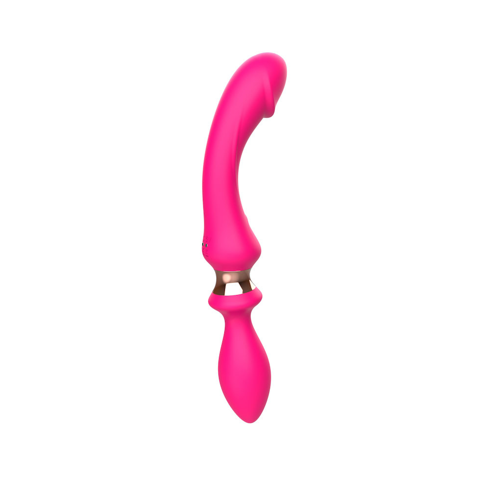 Rebirth - Vibrador de dupla penetração. Com 7 modos de vibração e dois lados - I-MOON - 8023