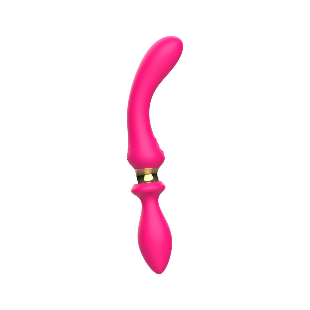 Vibrador de dupla penetração com 7 modos de vibração e dois lados - I-MOON - 8022