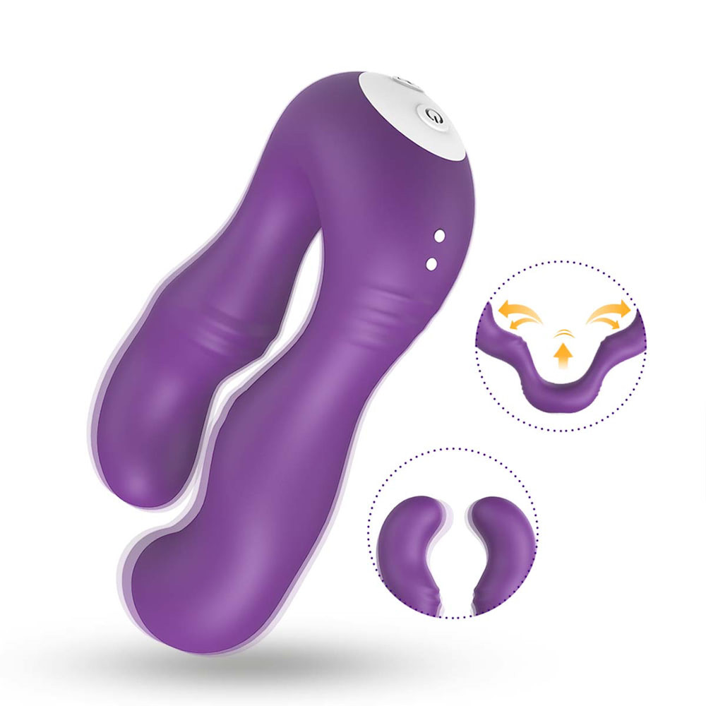 Vibrador Duplo com 9 Modos de Vibração - 8020