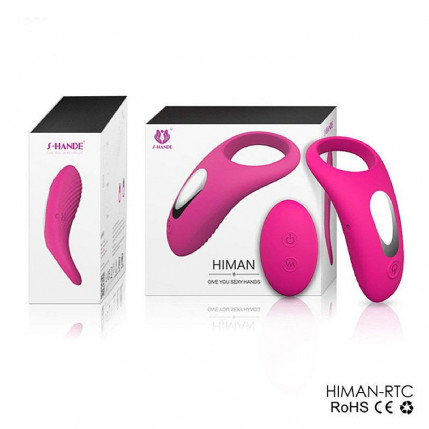 Anel Peniano com Vibro Recarregável- Himan-RTC