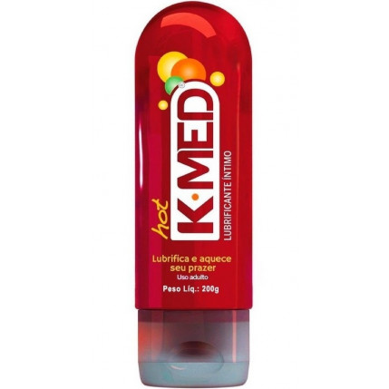 Gel Lubrificante K-med Hot 200g