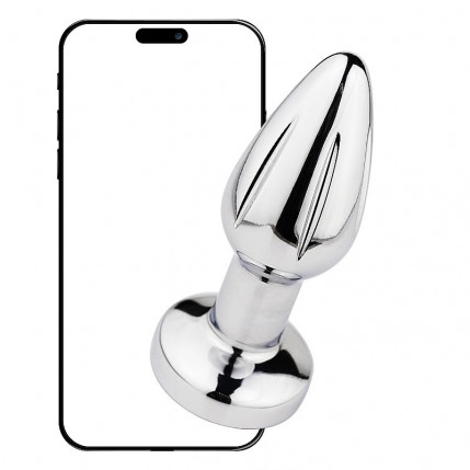 Plug Anal com Vibrador - Aplicativo Longa Distância - APP - 8340