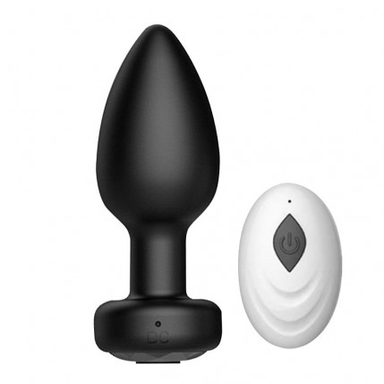 Plug Anal com Vibro / Controle Remoto - 8139