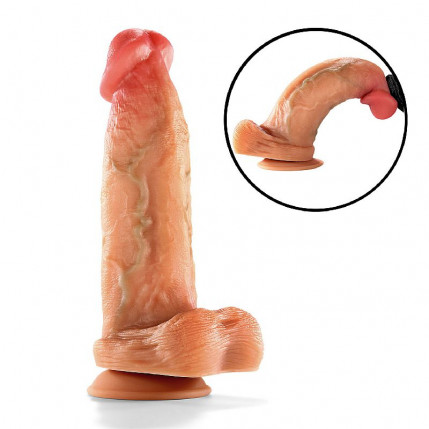 Pênis Realístico Silicone Ventosa - 19.0 X 5.0 cm - 8169