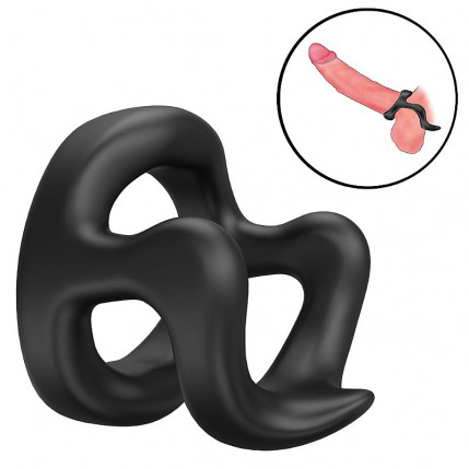 Anel Peniano Duplo Silicone M3 - 8170