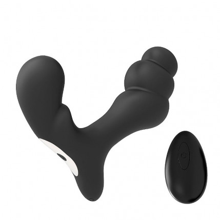 Vibrador de Próstata com Controle Remoto - Bone - 8192
