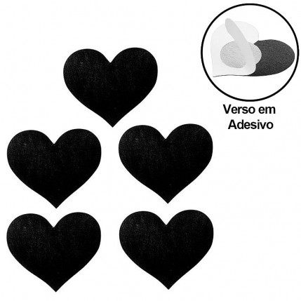 Adesivos Para os Mamilos em Coração - 8117