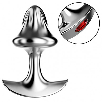 Plug Anal de Aço - 9,2 x 4,7 cm - 8058