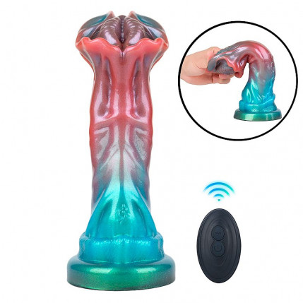 Plug Anal Alien com Vibração - Controle Remoto - 22,3 x 7,5 cm - 8155