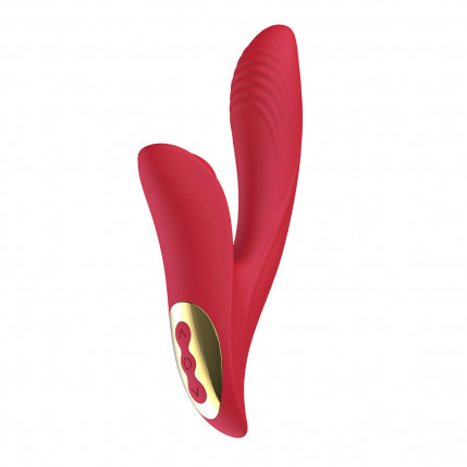 Vibrador Penetrável com Estimulador de Clitóris - 3615