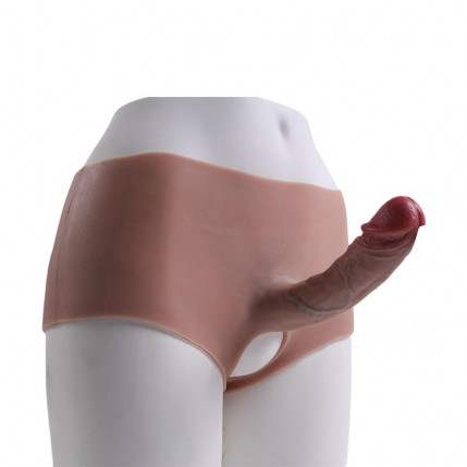 Cinta Peniana Estilo Short com Abertura Abaixo do Pênis – ONE-PIECE PENIS STRAP - 8318