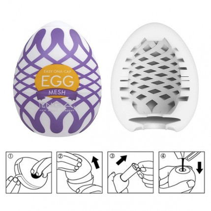 mesh egg magical kiss-masturbador masculino