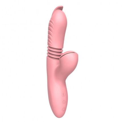Vibrador super potente, com 3 modos de vai e vem e 12 modos de pulsação recarregável - MANNUO - 9803