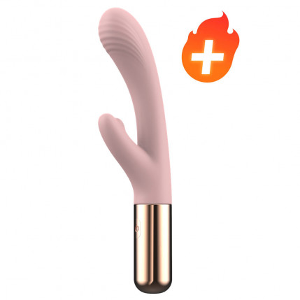 Vibrador para Ponto G e Clitóris Recarregável com 8 Modos de Vibração e funcão de Aquecimento - Hall - 8229