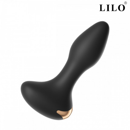 Plug Anal Silicone Recarregável 10 modos Vibração - 107