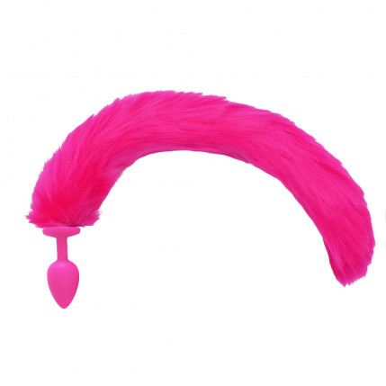 Plug Anal Silicone com Rabo Raposa - Tamanho P - 8230
