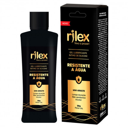 Gel Lubrificante Íntimo Em Silicone Resistente À Água 50g Rilex - 8276